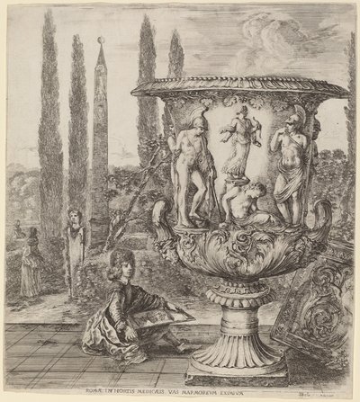 Die Medici-Vase von Stefano della Bella