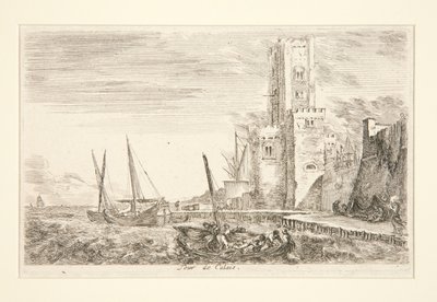 Turm von Calais von Stefano della Bella