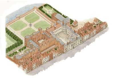 Somerset House, London, ca. 1609-1630 von Stephen Conlin