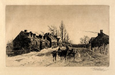 Ein Winterabend, Windsor, N.S. von Stephen Parrish