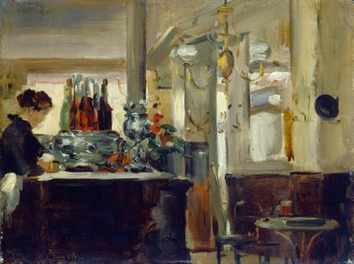 Bon Bock Café von Style of Edouard Manet