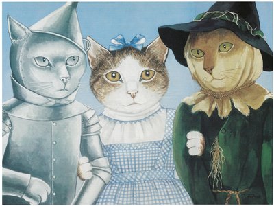 Illustration aus dem Film Cats von Susan Herbert