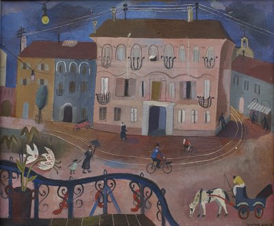 Straßenszene von Suzanne Cooper