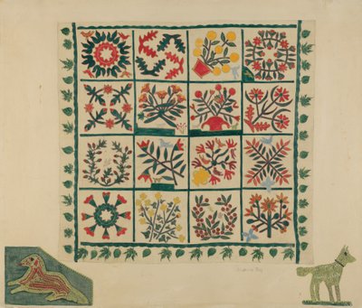 Quilt-Oberteil von Suzanne Roy