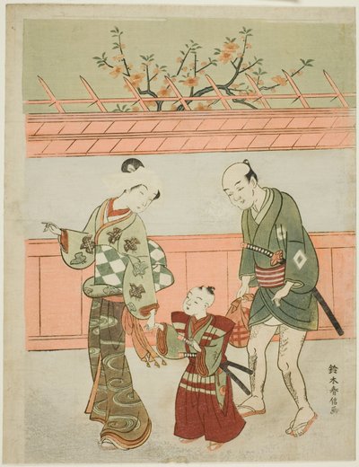 Ein Frühlingsausflug von Suzuki Harunobu