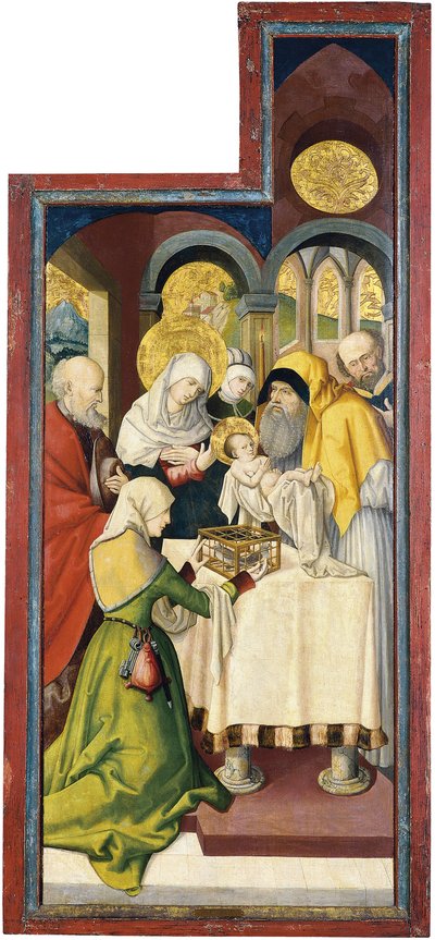 Die Darstellung im Tempel von Swabian master