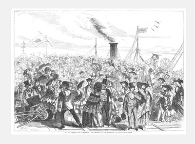 Margate, Ankunft des Ehemann-Bootes, 1856 von Swain