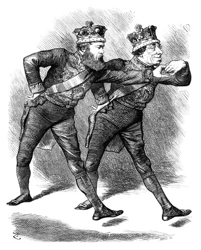 Der Pas De Deux!, 1878 von Swain