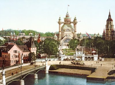 Blick auf die Insel Djurgården in Stockholm von Swedish Photographer