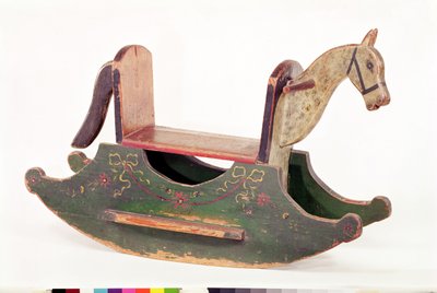 Schaukelpferd, 1793 von Swiss School