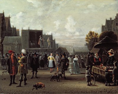 Die Kirmes (Tafel) von Sybrandt van Beest