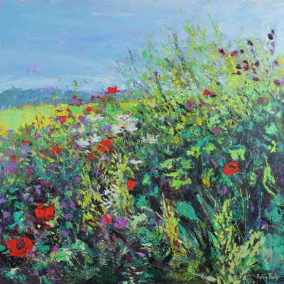 Rand der Wiese von Sylvia Paul