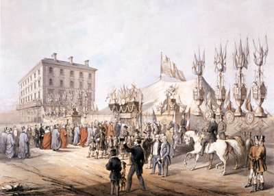 Copenhagen Fields, Islington, London, 1855 von T Turner