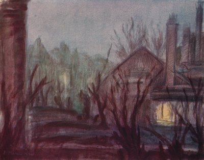 Aquarell, 1926 von Takahito Iwai