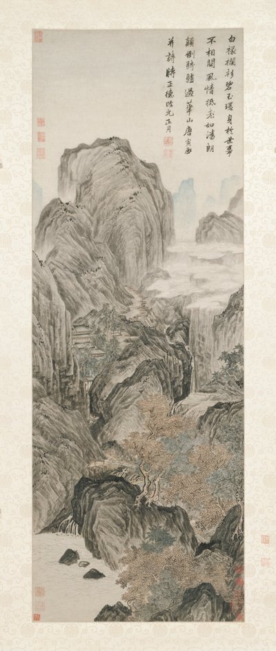 Berg Hua von Yin Tang