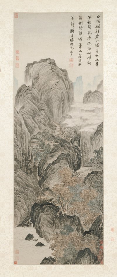 Berg Hua von Yin Tang