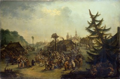 Bauern beim Feiern, 1779 von Tankov