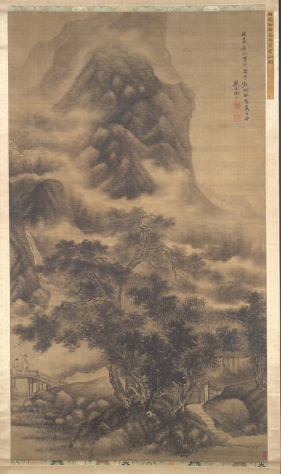 Wolken besuchen ein Bergrefugium von Tao Hong