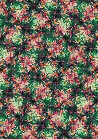 Tropische Palme von Tara Whitehead