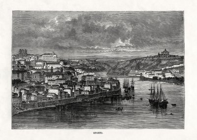 Oporto, Portugal, 19. Jahrhundert von Taylor