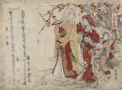 Möwen, 1794 oder 1806 von Teisai Hokuba