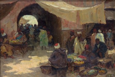 Östliche Basarszene von Terrick Williams