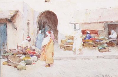 Obstverkäufer, Kairouan von Terrick Williams