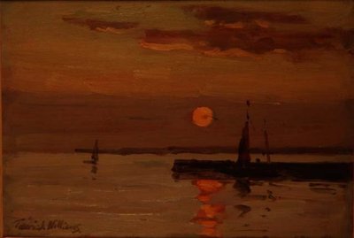 Sonnenuntergang, Concarneau, Bretagne von Terrick Williams