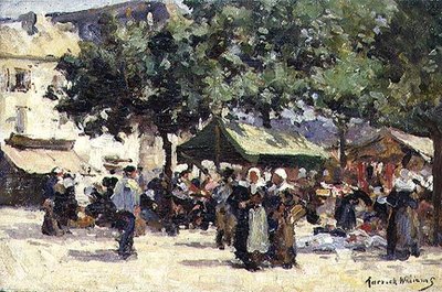 Der Marktplatz, Turin von Terrick Williams
