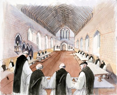 Hailes Abbey, 13. Jahrhundert, ca. 1990-2010 von Terry Ball