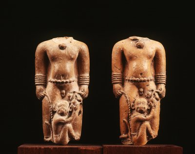 Jungen mit Affen, Davaravati-Schule von Thai School