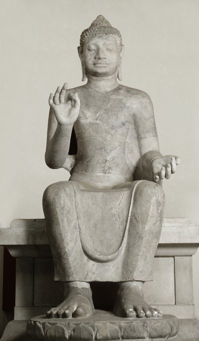 Riesiger Buddha, Davaravati-Schule von Thai School