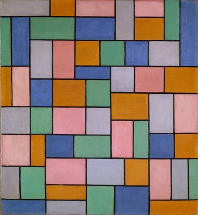 Komposition in Dissonanzen, 1919 von Theo van Doesburg