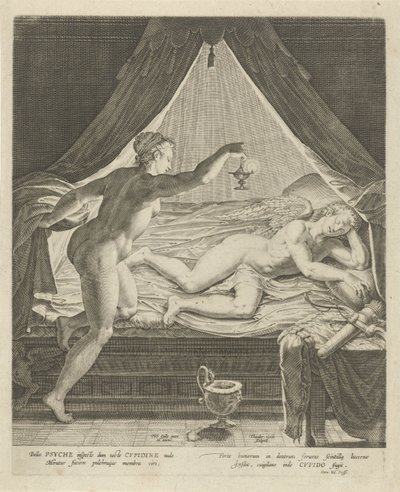 Amor und Psyche von Theodoor Galle