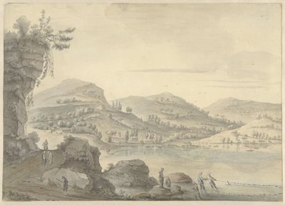 Chinesische Fantasielandschaft von Theodoor Wilkens (possibly)