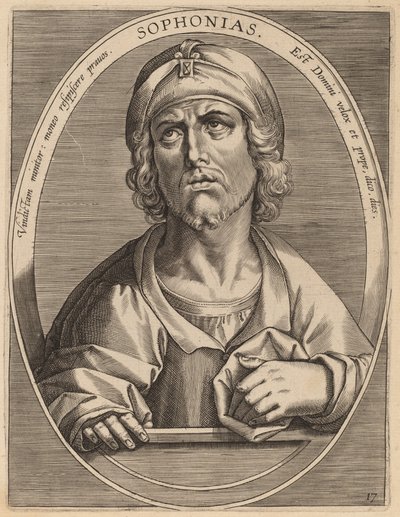 Sophonias von Theodor Galle after Jan van der Straet