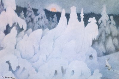 Neujahrsspielereien von Theodor Kittelsen