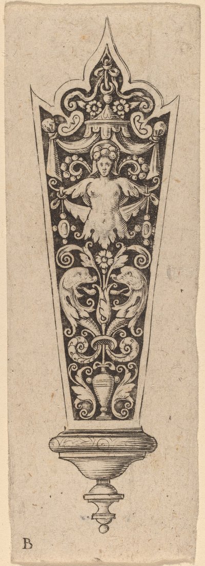 Ornament für Messergriff von Theodor de Bry