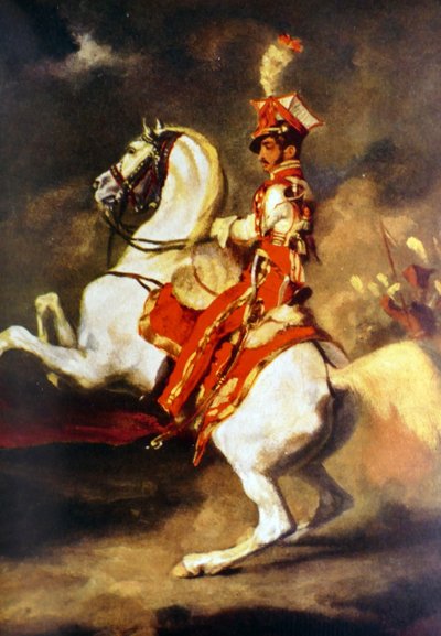 Polnischer Trompeter 1813-14 von Theodore Gericault