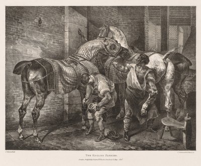 Der englische Hufschmied von Theodore Gericault