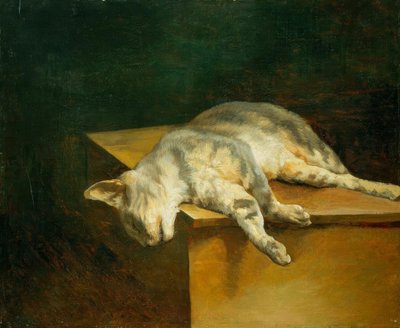 Tote Katze von Theodore Gericault