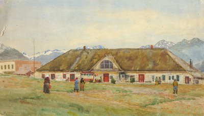 Alte russische Handelsstation, Sitka von Theodore J. Richardson
