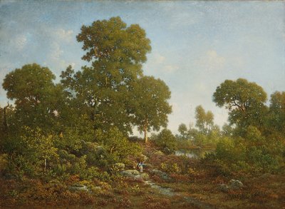 Frühling, ca. 1860 von Pierre Etienne Theodore Rousseau