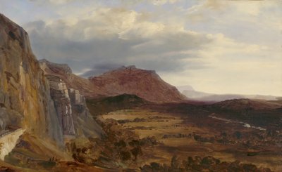 Ansicht von Saleve, in der Nähe von Genf, 1834 von Theodore Rousseau