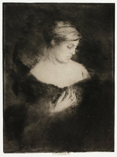 Profil einer Frau von Theodore Roussel