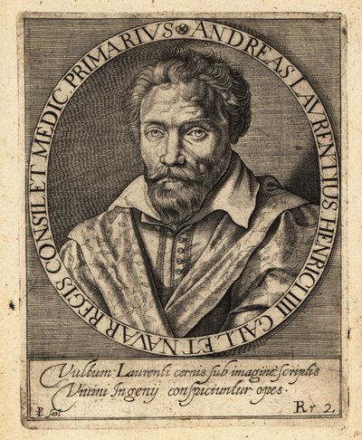 Andre du Laurens, französischer Arzt von Theodore de Bry