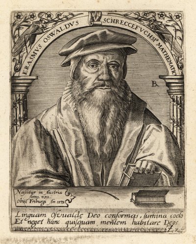 Erasmus Oswald Schreckenfuchs, österreichischer Humanist von Theodore de Bry