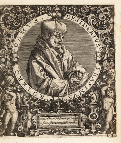 Erasmus von Rotterdam von Theodore de Bry