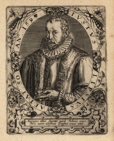 Joest Lips, flämischer Philologe von Theodore de Bry