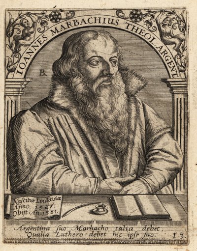 Johann Marbach von Theodore de Bry